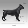 Sunray Mascota หุ่นสุนัขไฟเบอร์กลาส โรงงานขายส่ง Cohors Dog Mannequin 